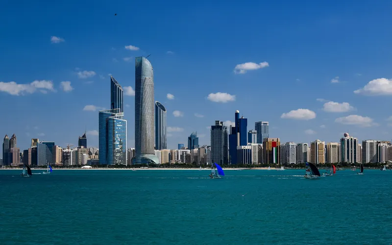 Abu Dabi manzarası