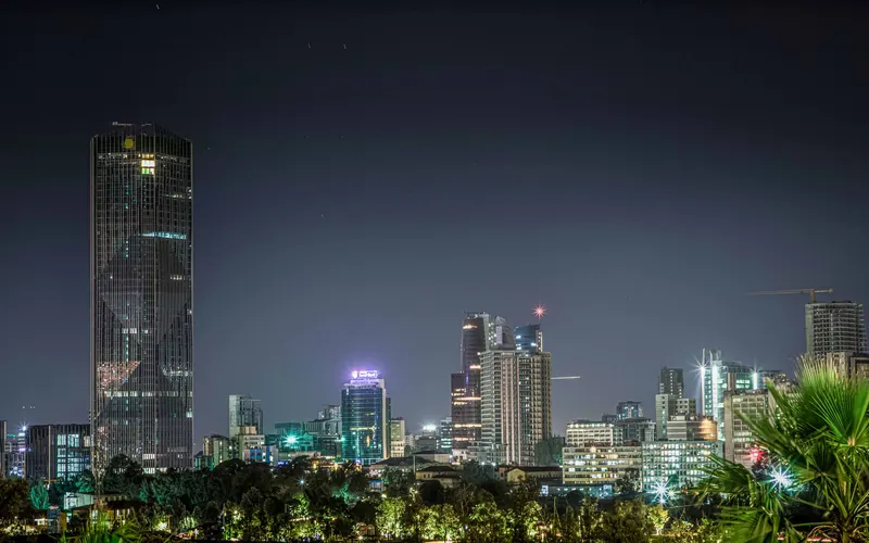 Addis Ababa manzarası