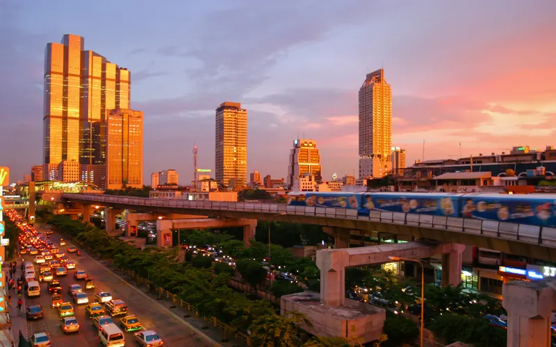 Bangkok manzarası