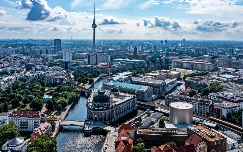 Berlin manzarası