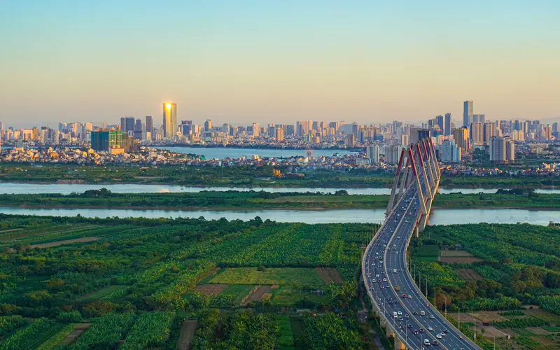 Hanoi manzarası