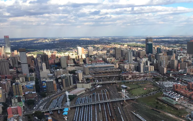 Johannesburg manzarası