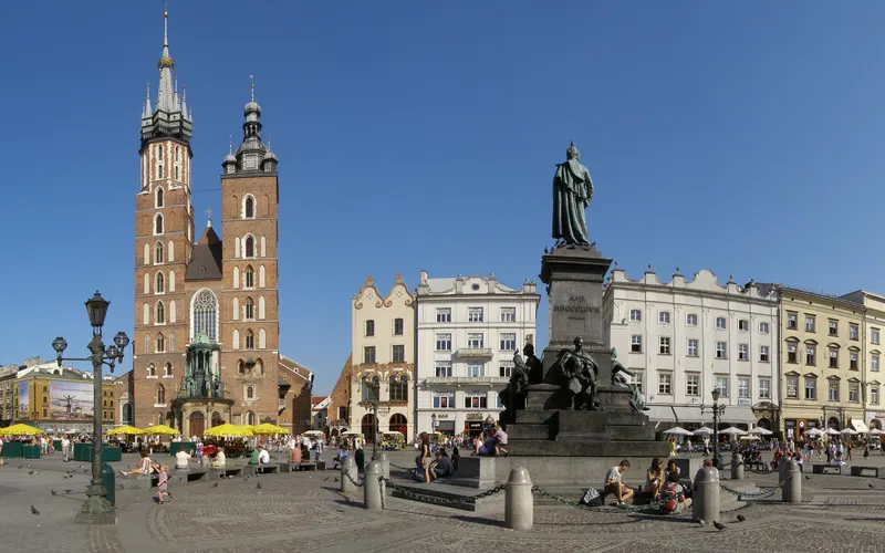 Krakow manzarası