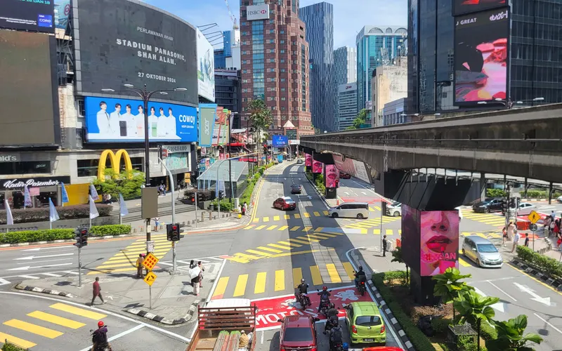 Kuala Lumpur manzarası
