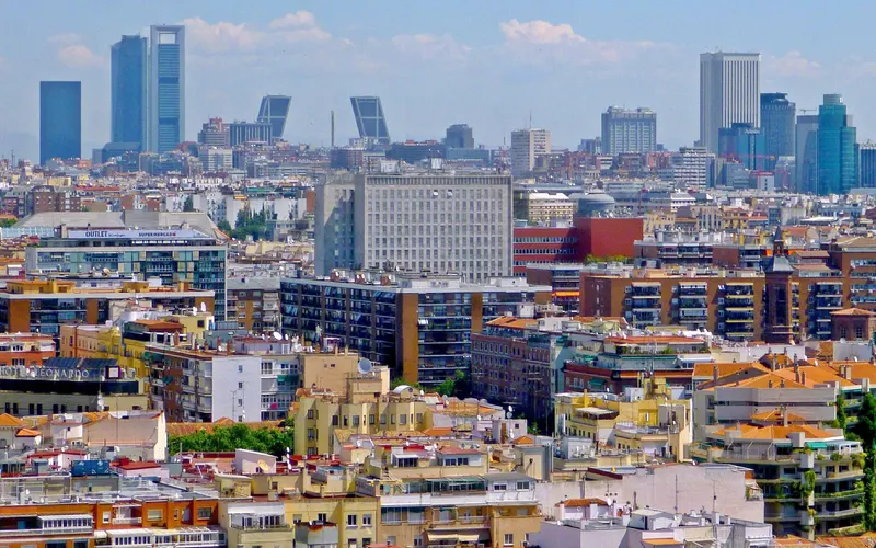 Madrid manzarası