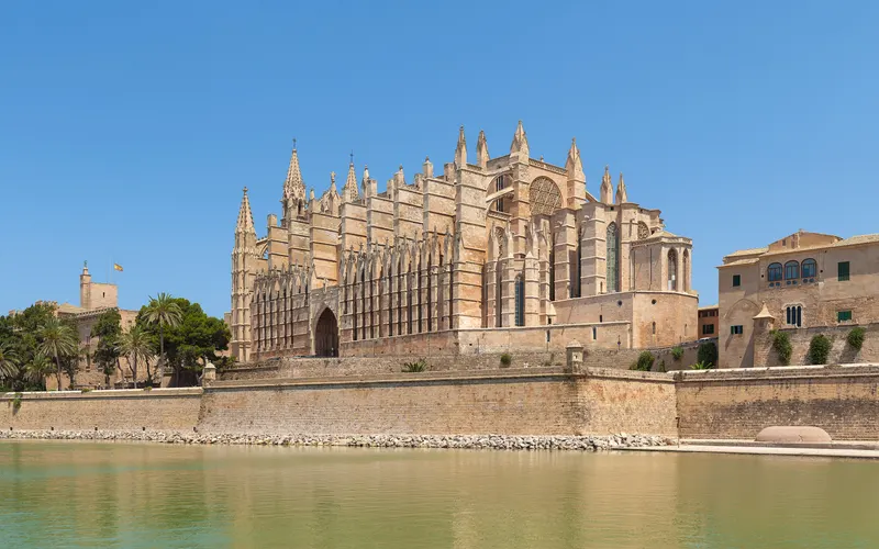 Palma de Mallorca manzarası