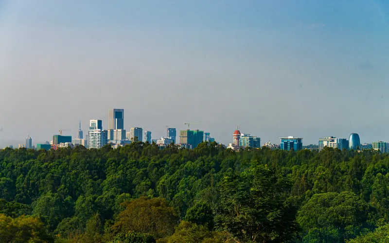 Nairobi manzarası