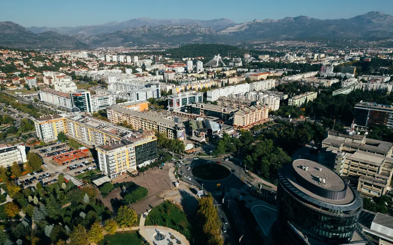 Podgorica manzarası