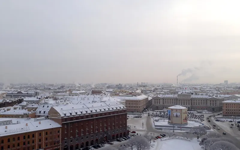 Saint Petersburg manzarası