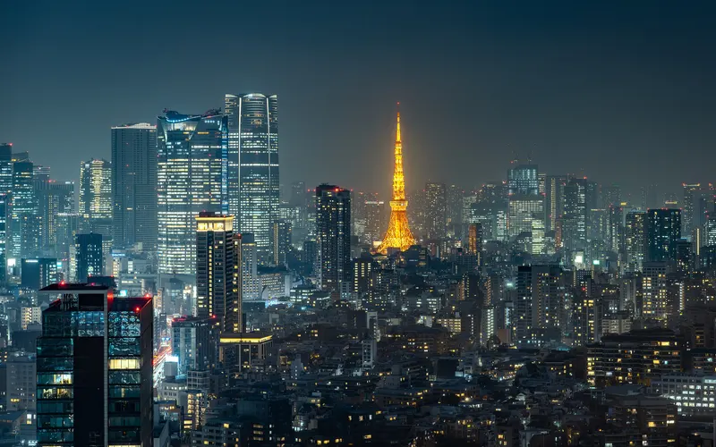 Tokyo manzarası