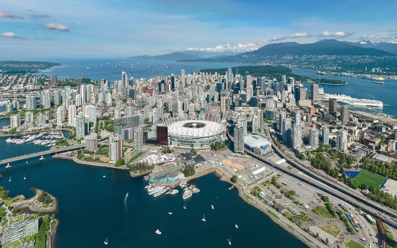 Vancouver manzarası